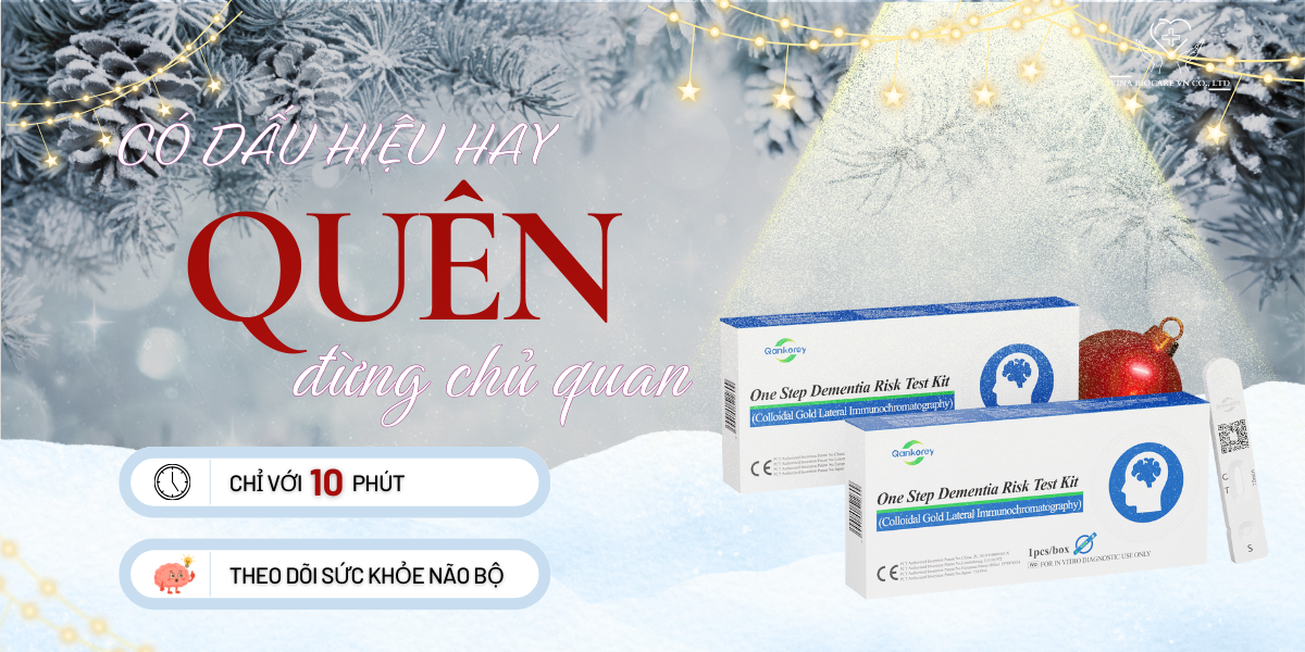 Hướng Dẫn Sử Dụng Bộ Test Tầm Soát Nguy Cơ Alzheimer Tại Nhà