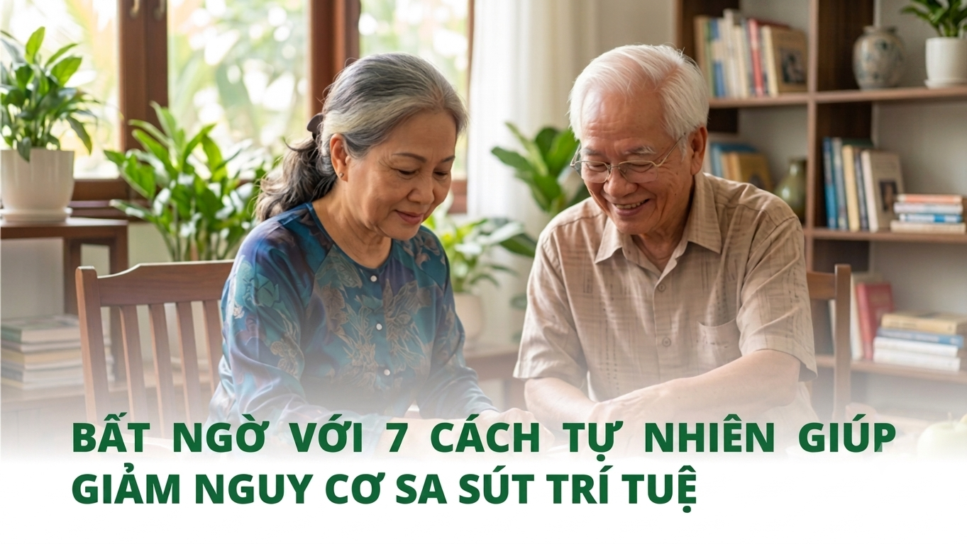 giảm nguy cơ sa sút trí tuệ