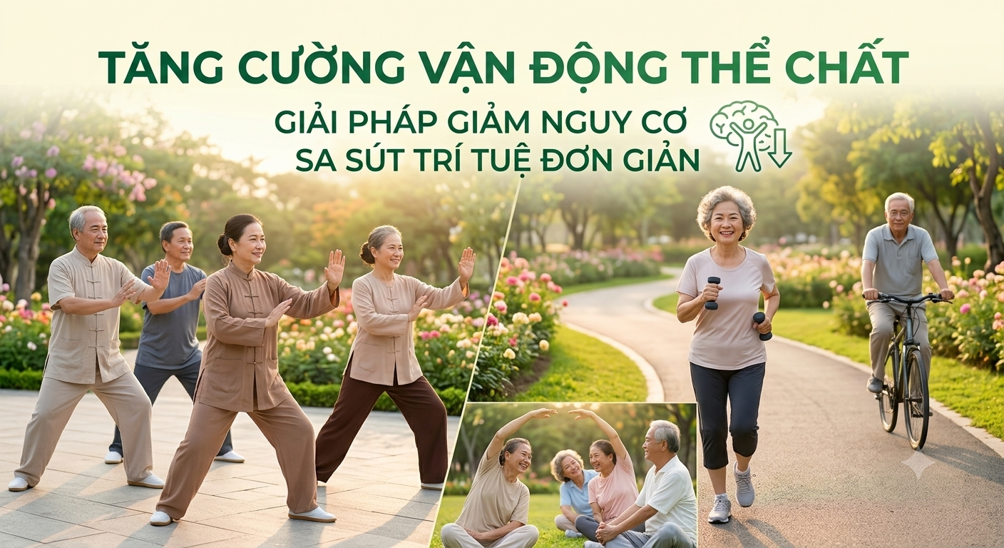 giảm nguy cơ sa sút trí tuệ