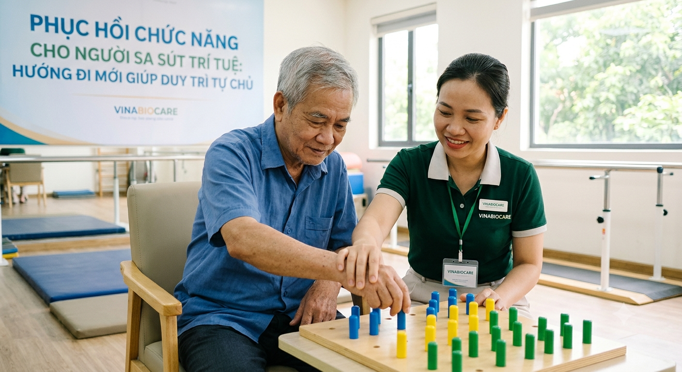Phục Hồi Chức Năng Cho Người Sa Sút Trí Tuệ: Hướng Đi Mới Giúp Duy Trì Tự Chủ
