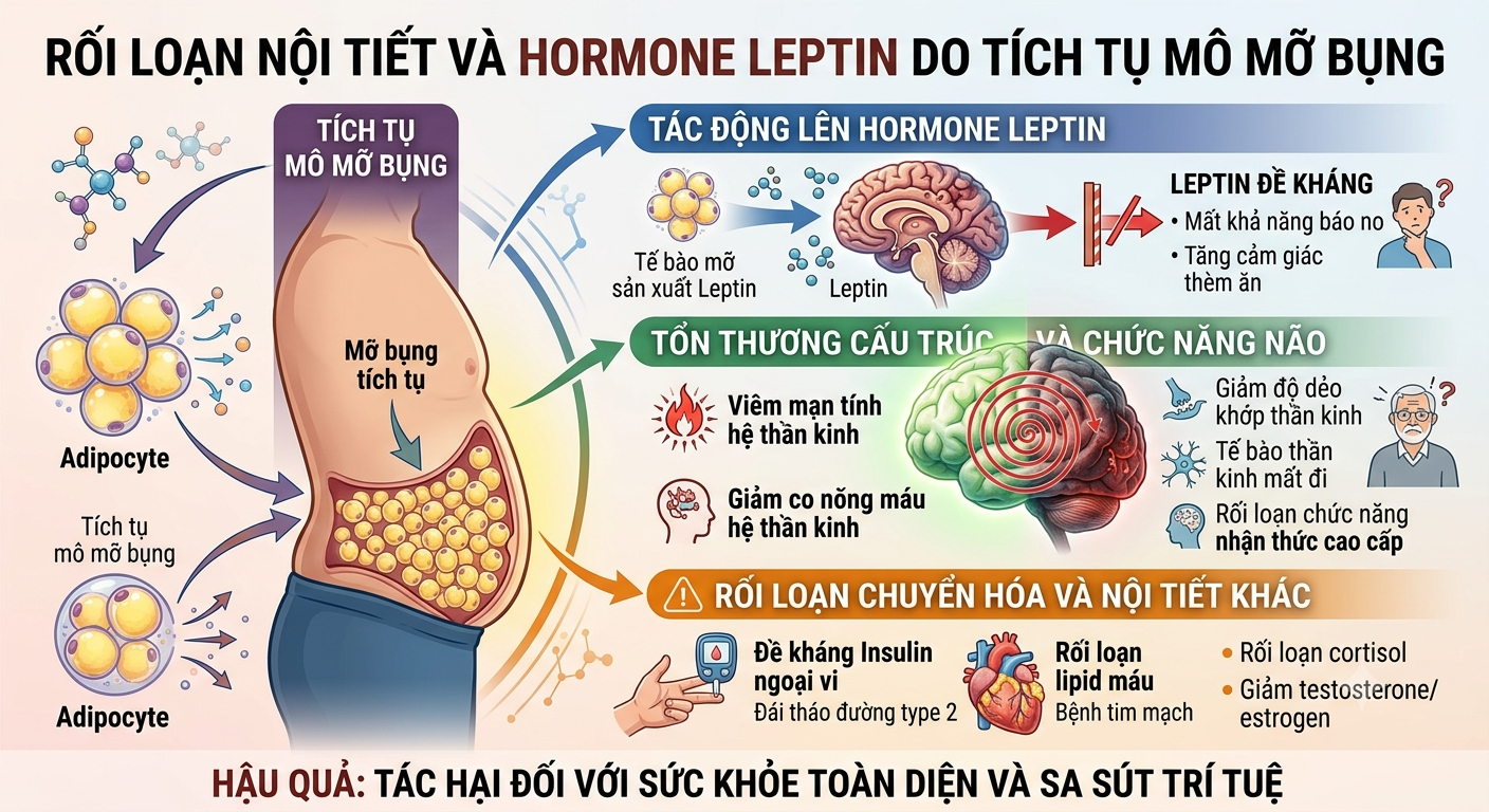 thừa cân béo phì và sa sút trí tuệ