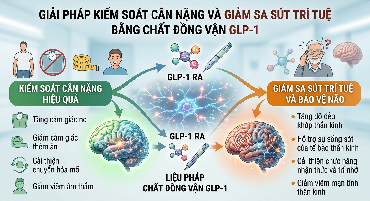 thừa cân béo phì và sa sút trí tuệ
