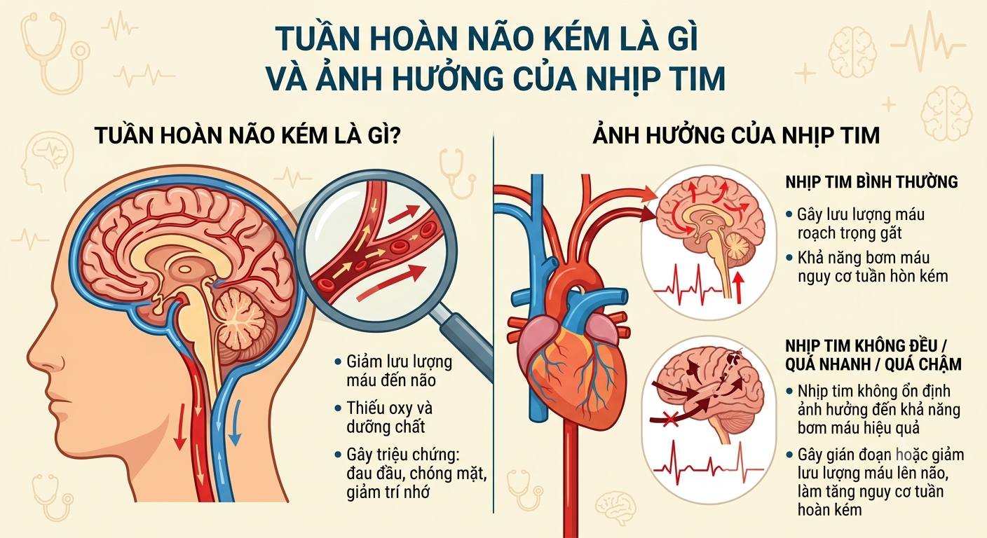 bài tập nhịp tim cải thiện tuần hoàn não