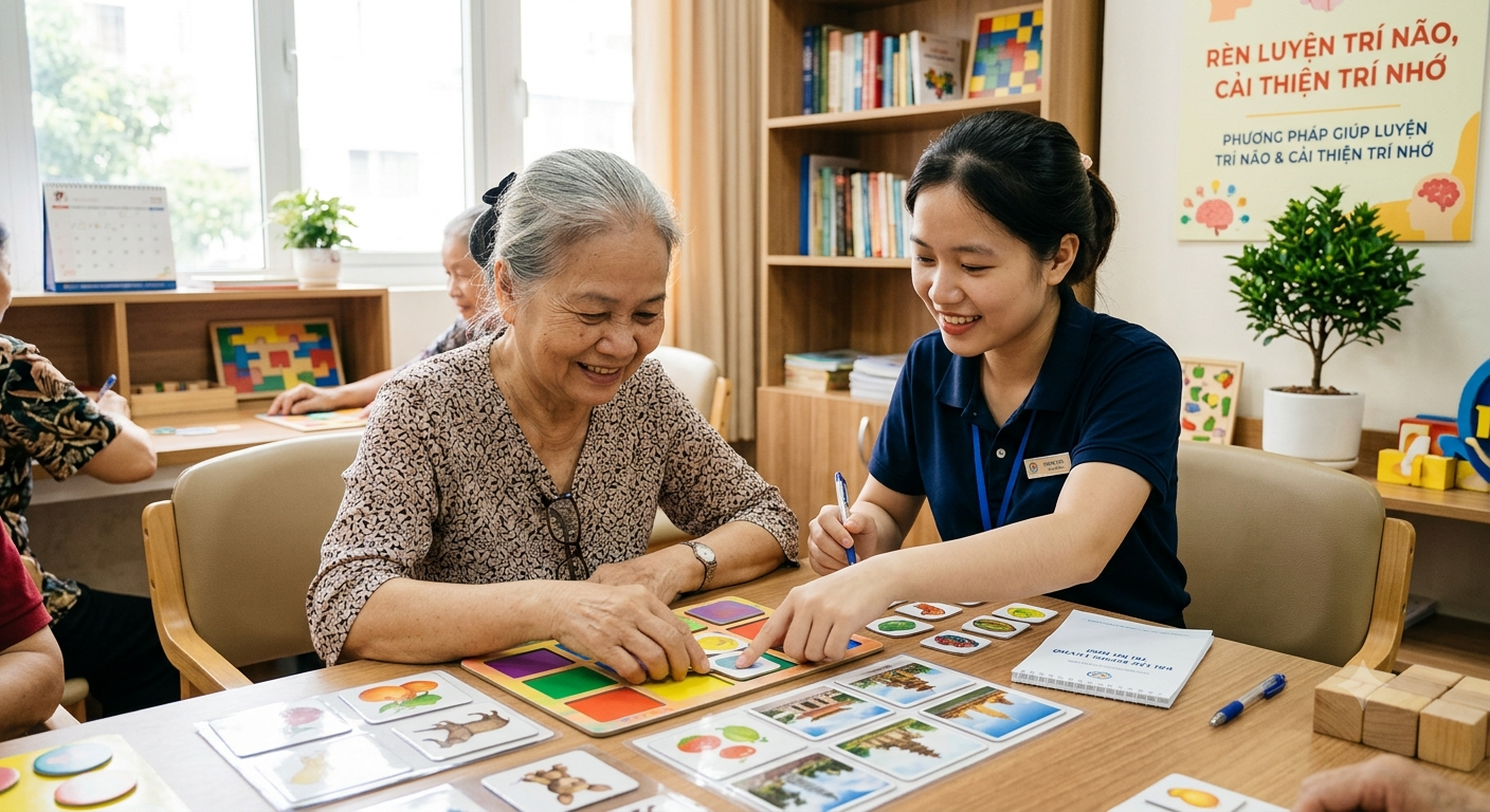 Trị Liệu Kích Thích Nhận Thức: Phương Pháp Giúp Luyện Trí Não & Cải Thiện Trí Nhớ
